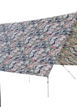 Тент 3x3 + стойки tramp, utrt-104-camo