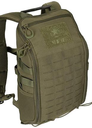 Рюкзак mfh molle laser-cut modular 13l (olive)
