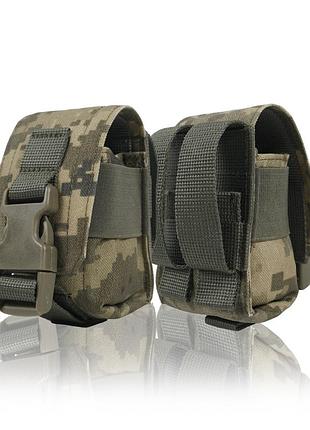 Тактичний підсумок під 1 гранату kiborg gu single mag pouch pixel