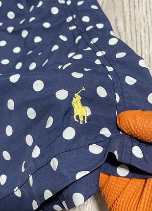 Шорти polo ralph lauren з принтом у горошок