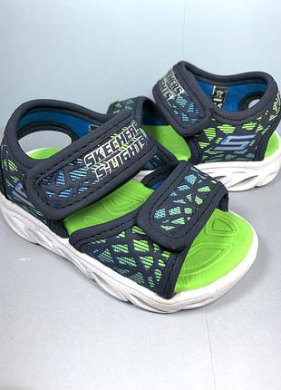 Босоніжки з підсвіткою skechers
