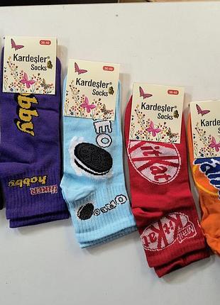 Жіночі шкарпетки за висотою в наборі з 5 шт. розмір 36-40 kardesler набір