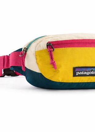 Сумка на пояс patagonia ultralight black hole® mini hip pack 1l месенджер multi color