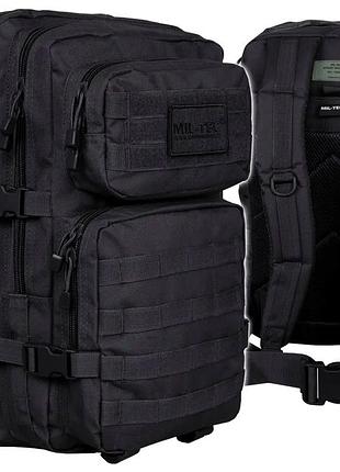 Тактический рюкзак 36 литров с системой molle для походов черный mil-tec cs-0095