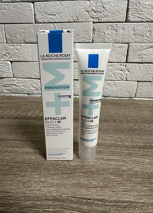 Гель-крем la roche-posay effaclar duo + m
