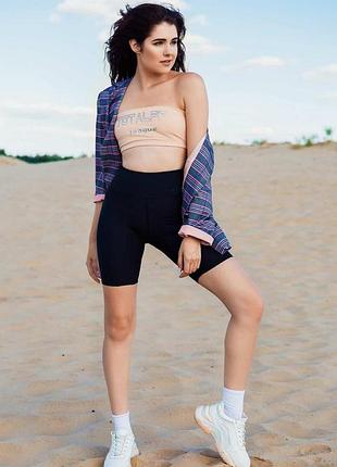 Велосипедки жиночі totalfit hw13 черный, xl