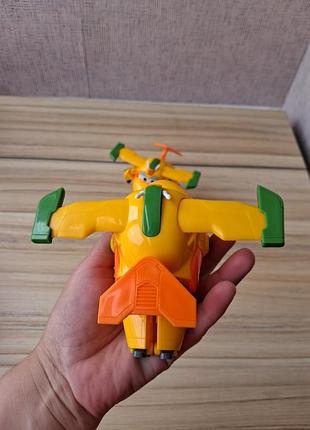 Игровая фигурка-трансформер super wings transforming баки 3