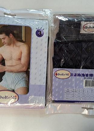 Трусы мужские семейные 100% хлопок doremi ассорти 6 (3xl)