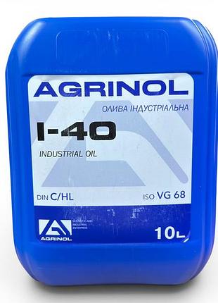 Агринол. масло гидравл. агринол и-40 (канистра 10л)