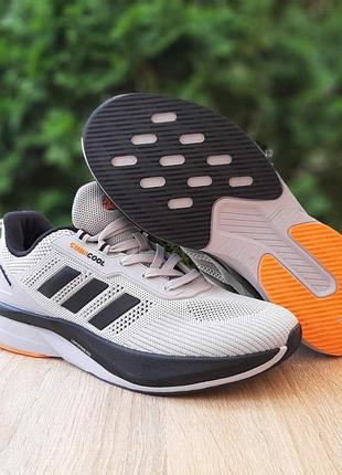Adidas climacool lightstrike pro свет серые с черным и оранжевым