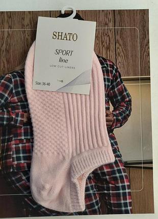 Шкарпетки жіночі shato sport 034 36-40, рожевий