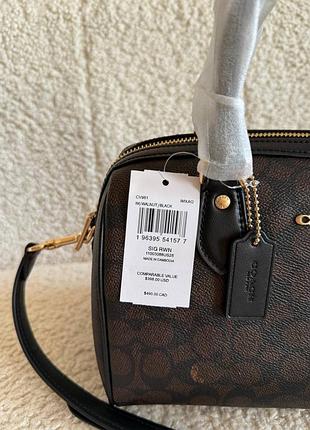 Сумка coach rowan satchel 7