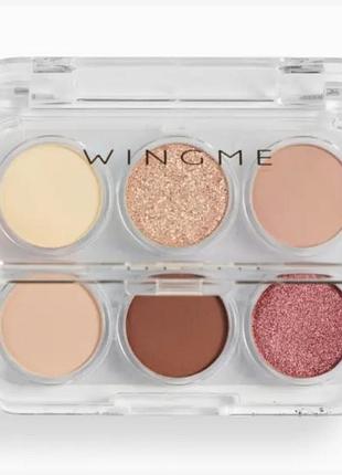 Wingme cosmetics mini muse eyeshadow palette