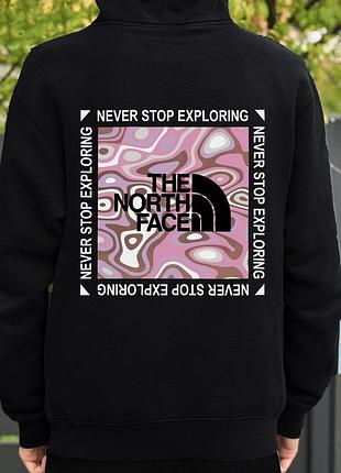 Худі the north face pinkbox l