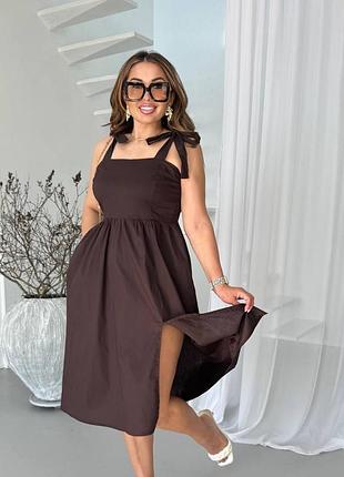 Женский сарафан из котона