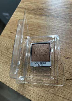 Тіні для повік dior diorshow colour mono 481 poncho