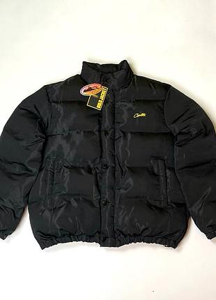 Дутый oversize пуховик corteiz bolo jacket black | куртка кортез кортейз пухан trapstar