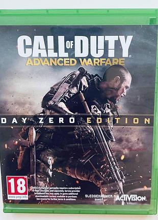 Call of duty advanced warfare day zero edition, б/в, англійська версія - диск для xbox one