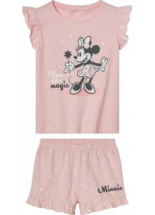 Чудова бавовняна піжамка або літній костюм disney mickey minnie