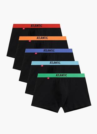 Мужские шорты atlantic, хлопок. набор 5 шт. 5smh-004