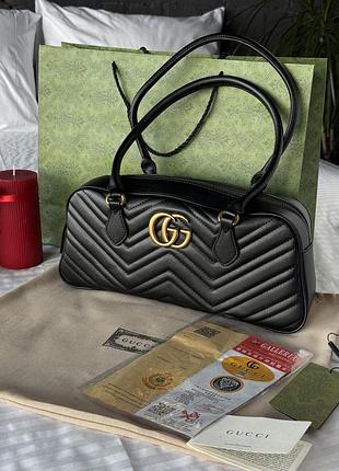 Жіноча сумка gg marmont barrel bag 34 см