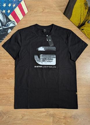 Новая футболка g star raw los angeles р.л оригинал x boss x lacoste x guess