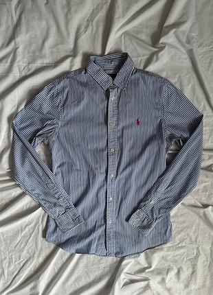 Жіноча сорочка в смужку polo ralph lauren