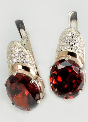 Серебряные серьги
