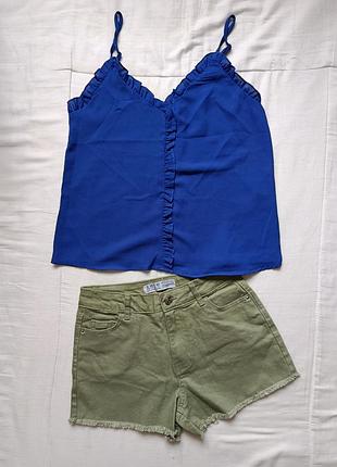 Джинсовые шорты с майкой denim co s
