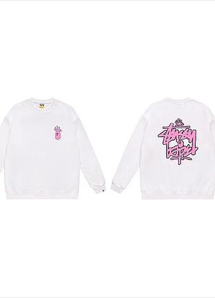 Чоловічий світшот stussy x bape