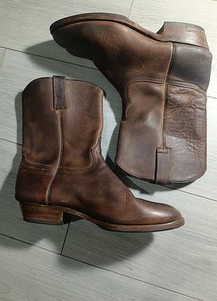 Чоловічі шкіряні чоботи adams boots