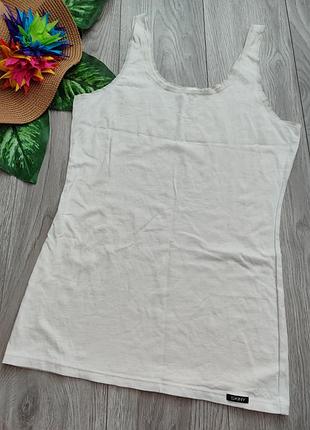 Біла натільна майка  skiny xl 42