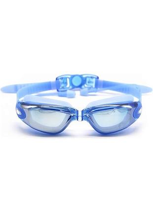 Очки для плавания hersvin -4.00 с диоптриями для бассейна и плавания anti-fog антифог anti-uv защита (сток европа)