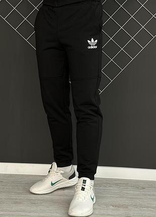 Черные спортивные штаны adidas мужские черные спортивные брюки мужские спортивные штаны на манжетах adidas m