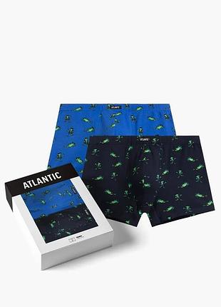 Мужские трусы шорты набор 2 шт. atlantic 2mhh-006 xl