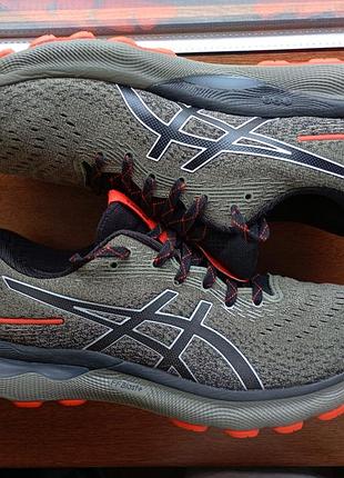 Кроссовки asics gel nimbus 24 1011b571 оригинал р.45 хаки стан идеален