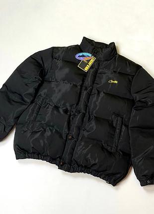 Дутый oversize пуховик corteiz bolo jacket black | куртка кортез кортейз пухан trapstar