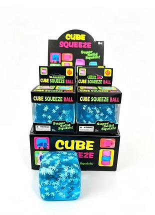 Антистрес needoh cube nice cube кубик льоду з сніжинками, 5 см