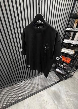 Футболка chrome hearts черная мужская
