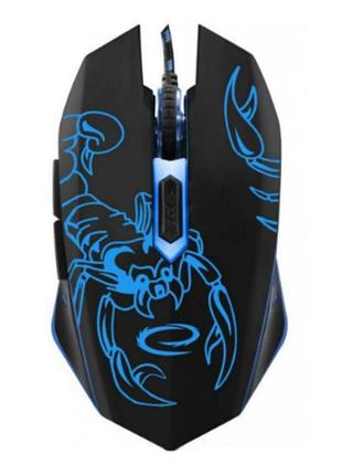 Мышь проводная esperanza mouse mx203 scorpio 1.5м
