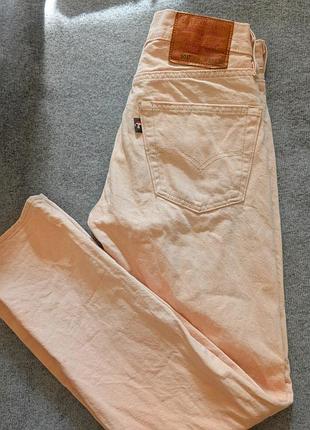 Джинсы levi's fresh 501 premium mushroom из эко-клекции с грибочком