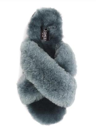 Домашні тапочки з натур овчини 🐑🌸 38/39р. home shoes