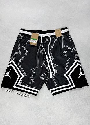 Шорты jordan sport dri-fit men's diamond shorts шорты найк джордан черные полоси, m