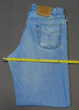 Талія 84  сm vintage 80s mom levi’s 550   40550-0213  w34 l32 made in  usa 
 блакитні джинси