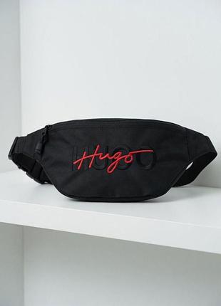Бананка h b мужская большая черная вышивка