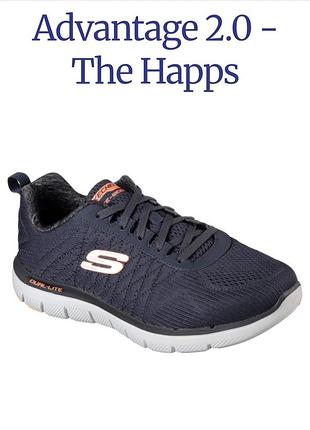Кросівки для бігу skechers flex advantage 2.0 - the happs 42 розмір