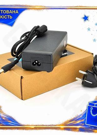 Ve блок питания merlion для new version ноутбука hp 18.5v 6.5a зарядное устройство с кабелем 120вт 7,4 n6w_ver