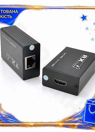 Ve одноканальный удлинитель hdmi по new version utp кабелю до 30 метров voltronic 1080p для телевизора n6w_ver