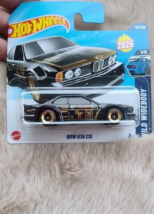 Коллекционная машинка hot wheels bmw 635 csi