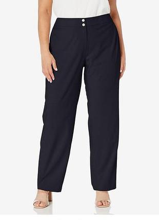 Классические брюки calvin klein traditional classic fit lux pant navy.